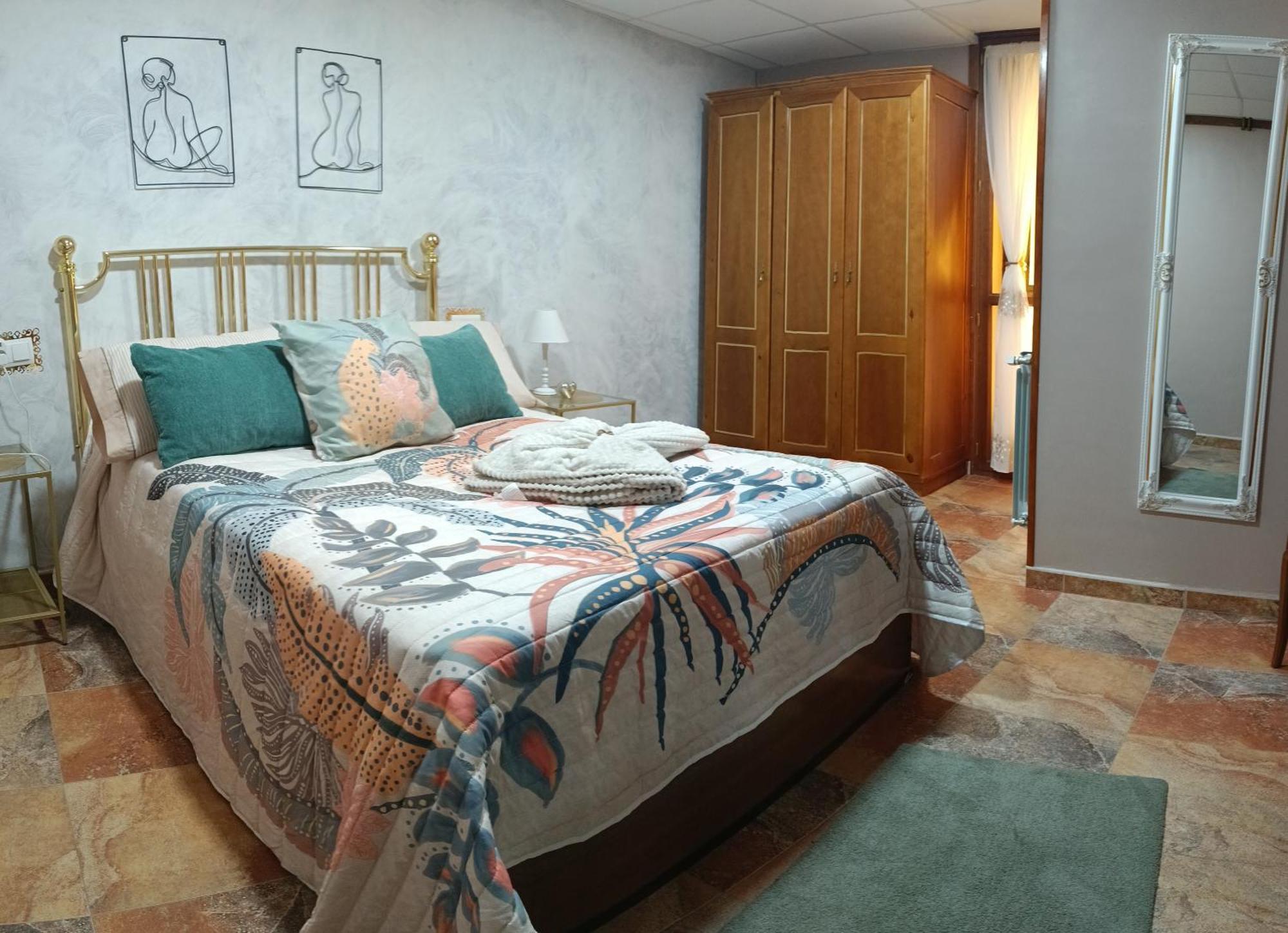 Apartamento Mikaela Planta Baja-Con Patio El Burgo De Osma Habitación foto